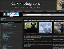 Tablet Screenshot of clixphoto.com